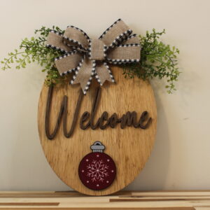 Interchangeable Welcome Sign - Image 1