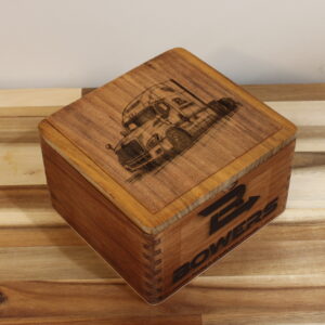 Laser Engraved Cigar Box - Image 1