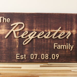 Name Sign - Image 1